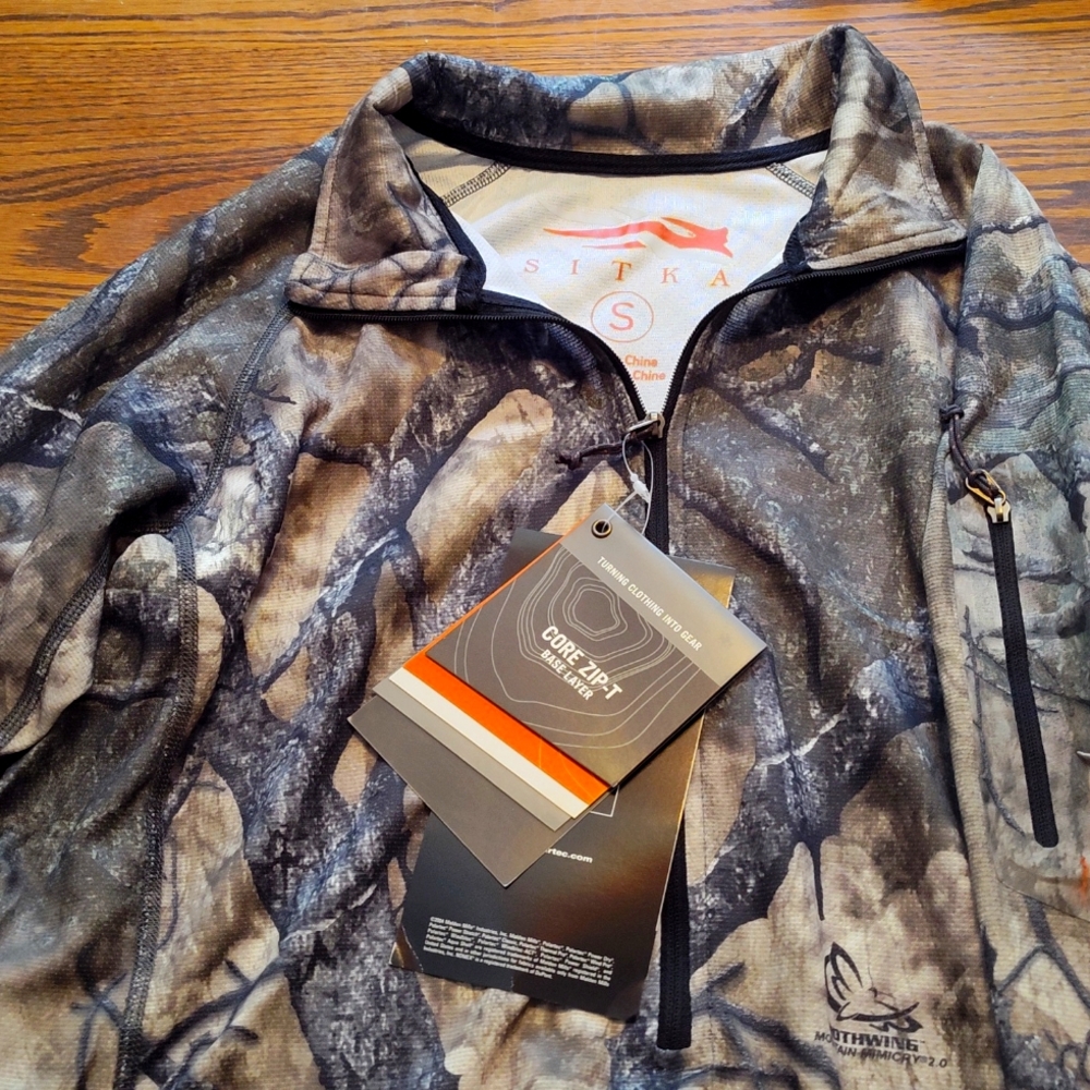 Sitka long sleeve quarter zip
